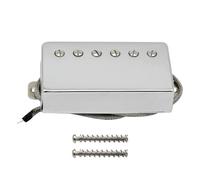 FLEOR Pickup Humbucker per chitarra Alnico5 Pickup al manico cromati Compatibile con lo stile LP Parte di chitarra