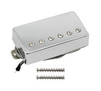 FLEOR Pickup Humbucker per chitarra Alnico5 Pickup al ponte cromati Compatibile con lo stile LP Parte di chitarra