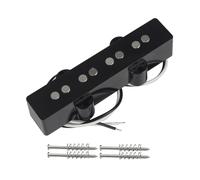 FLEOR Pickup per basso Alnico 5 JB stile aperto Pickup per basso jazz al manico per basso jazz a 4 corde o basso simile