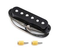 FLEOR Vintage Alnico 5 Pickup a ponte SSS Single Coil per chitarra elettrica ST, nero