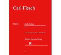 Flesch: Scale System: (Multilingual English, French, German): Urtext edition