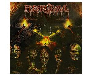 FLESHCRAWL - AS BLOOD RAINS FROM THE SKY, WE WALK THE ENDLESS P