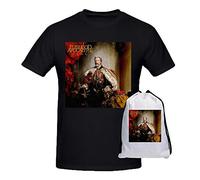 Fleshgod Apocalypse King Graphic T Shirt per uomo girocollo, Nero, XL