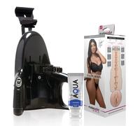 Fleshlight - viola myers waifu + lancio universale + lubrificante aqua qualità 50 ml