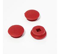 Fleshy Leaf 3 tappi di ricambio per trackpoint rossi da 3 mm per Thinkpad T14s Gen 5 4 3 2, x1 Carbon Gen 13 12 11 10 9 8, X13 e L13 Gen 3 2, L13 & X13 Yoga Gen 3 2, X1 Yoga Gen 8 7 6 5 e Pp 1 Gen 4