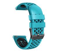 Fleshy Leaf Cinturino universale in silicone morbido a sgancio rapido da 22 mm, compatibile con Samsung Gear S3 Frontier/Gear S3 Classic/Galaxy Watch 46 mm/Ticwatch Pro/S2/E2/Huawei Watch GT, 26mm,