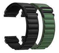Fleshy Leaf Compatibile con Garmin Fenix 8 47 mm/Epix Pro 47 mm Easy Fit Band cinturino Garmin Fenix 7/6/5, Forerunner 935 945, cinturino a sgancio rapido, 22MM, Nylon, Nessuna pietra preziosa