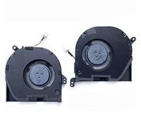 Fleshy Leaf CPU+GPU Ventola di raffreddamento di ricambio per Dell XPS 2020 Year 15 9500 9510 Precision 5550 Series EG50050S1-CG30-S9A EG50050S1-CG00-S9A DC5V 009RK6 0DJH35