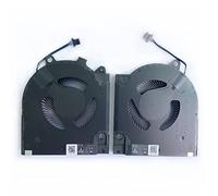 Fleshy Leaf Nuova CPU+GPU Ventola di raffreddamento di ricambio per Dell 2021year G15 5510 5511 5515 RTX3060 RTX3050 Serie DC12V 1A DFSCK22105182Q FN9R 9.6CFM DFSCK22115181T FN9S 9S 9. 2CFM