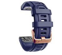 Fleshy Leaf QuickFit 20mm Cinturino per Orologio Compatibile con Garmin Fenix 8 43mm / epix Pro 42mm, Fenix 7S 5S/ 5S Plus, 6S/ 6S Pro, D2 Delta S, Descent Mk2S - Braccialetto di Ricambio in Silicone