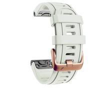 Fleshy Leaf QuickFit Cinturino di ricambio in silicone per smartwatch Garmin Fenix 7S 5S/5S Plus, 6S/6S Pro, D2 Delta S, Descent Mk2S, 20 mm, Silicone