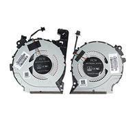 Fleshy Leaf Sostituzione ventola di raffreddamento CPU+GPU per HP Pavilion 15-cx 15-cx0020nr 15-cx0030nr 15-cx0045nr 15-cx0049nr 15-cv0058wm 15-cx0068tx Serie L20335-001 L2 20334 -001