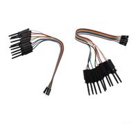 Flessibile 20cm Logic Analyzer Clip Set per Analizzatore Logico USB e Varie Applicazioni di Test (nero)