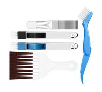 Flessibile 5pz per Kit Pulizia con Spazzole per Frigoriferi e Unità AC