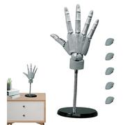 Flessibile a mano Model, Compatto Fully Moveable Giunti Figure, Adorable Adjustable Artist Manikin Hand Figure for Detailed Drawing, Sketching, Painting and Creative Display
