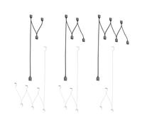 Flessibile Argb LED Ventola Connettori 3PIN Sincronizza Estensione Filo per PC