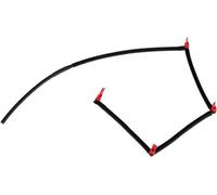 Gates Tubo flessibile MFL1085 Carburante perso Nero per Citroën