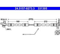 Flessibile del freno Assale posteriore Dx per BMW X5