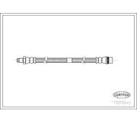CORTECO Flessibile freno 19018442 tubo freno idraulico 315 mm anteriore