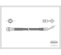 Corteco Tubo freno 19033580 Assale anteriore per Kia Picanto I
