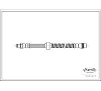 Flessibile del freno - CORTECO 19034297