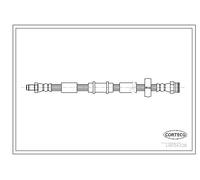 CORTECO Flessibile freno 19034328 tubo freno idraulico 480 mm anteriore