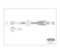Flessibile Del Freno Corteco 49393855 per Opel Vauxhall Assale Anteriore Dx