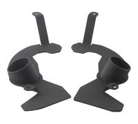 Flessibile Del Freno Piastre di supporto per il raffreddamento dei freni in alluminio, uscita del condotto dell'aria adatta per BMW E92 E90 M3
