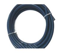 Flessibile Del Freno Tubi freno da corsa in nylon e acciaio inossidabile intrecciato in PVC/PU AN3 colorato da 1 m (3,2 mm, 1/8" ID) rivestiti in PVC rosso(Dark blue)