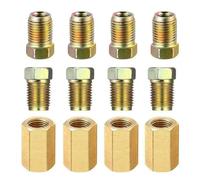 Flessibile Del Freno Tubo di Freno Kit Cavo freno rivestito in polietilene dado invertito unione femmina giardino interno 0,95 cm 1 set accessori raccordi tubo