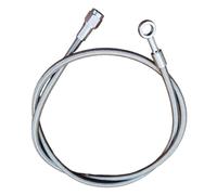 Flessibile Del Freno Tubo di Freno Kit Tubo flessibile per olio motore turbo per freno e frizione idraulica universale AN4 da 12"-72" con attacco dritto a banjo da 10 mm(26 INCH)