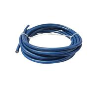 Flessibile Del Freno Tubo flessibile per freni in acciaio inox PTFE intrecciato in PVC per moto AN3 da 1M~10M, tubo flessibile per freni, tubo per carburante e gasolio(PTFE Blue,1m)