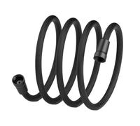 Flessibile doccia - Braccio di prolunga per soffione doccia, prolunga per ugello con attacco a treccia | Tubo flessibile antideflagrante anti-groviglio ad alto flusso aggiornato con soffione per lavan