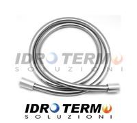 FLESSIBILE DOCCIA CONICO ANTITORSIONE SILVER IN PVC 1,5 MT - 2 MT