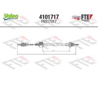 Flessibile Freno Controllo Frizione FTE per Opel Corsa B