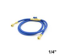 Flessibile frusta con annesso rubinetto 1/4 sae - COLORE BLU