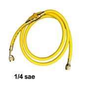 Flessibile frusta con annesso rubinetto 1/4 sae - COLORE GIALLO
