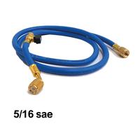 Flessibile frusta con annesso rubinetto 5/16 sae - COLORE BLU