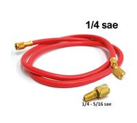 Flessibile frusta da 1/4'' con raccordo ridotto 1/4 M x 5/16 F