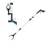 Flessibile Grabber Tool, Foldable Trash Picker, Heavy Duty Grip, Claw Ergonomic Mobility Aid Reaching Assist 42.91in for Arm Extension, Litter Pickup, Outdoor Use