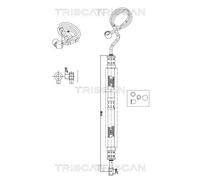 Flessibile idraulica, Sterzo da pompa idraulica a sterzo per AUDI VW A4 PASSAT