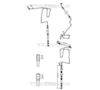 Flessibile idraulica, Sterzo da pompa idraulica a sterzo per SEAT VW GOLF LEON