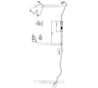 Flessibile idraulica, Sterzo da pompa idraulica a sterzo per VW GOLF GOLF Van VE