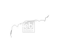 Flessibile Idraulico Freno Post. SX per Renault Grand Scénic II Megane