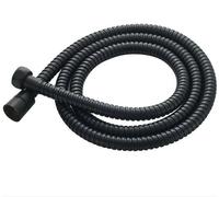 Flessibile Idro-bric SAPFLE0077NE - in acciaio nero doppia aggraffatura