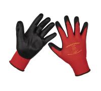 Flessibile Impugnatura Nitrile Palmo Guanti (Grande) - Confezione Di 120 Coppie