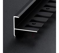 Flessibile in alluminio Ed Trim per piastrelle hing, 90 cm (3 pezzi) naso scala per Professal hes, Easy Installat, Clean s, 7-12mm Opts