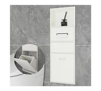 Flessibile Incorporato Doccia Salvaspazio Muro rt per Bagno nization Elegante Alcova Storage Soluzione per Articoli da toeletta e Accessori