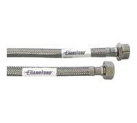 FLESSIBILE INOX MODELLO NORMALE CM 25 MF 1/2 x 3/8 Flessibili(Pz.10)