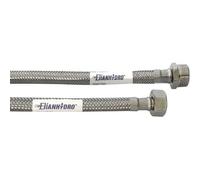 FLESSIBILE INOX MODELLO NORMALE CM 30 MF 1/2 x 1/2 Flessibili(Pz.10)